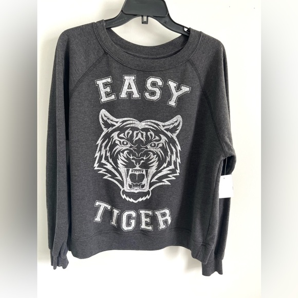 🌟RECYCLED KARMA Easy Tiger Vintage Sweatshirt-Size Small - Picture 5 of 8